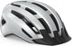 Met downtown fietshelm mannen vrouwen – fietshelm racefiets volwassenen – e-bike – trekking – maat s m (52-58cm) – white glossy (wit)