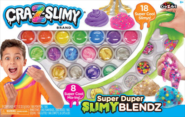 Cra-z-art slijm maken pakket voor kinderen - slime - cra-z-slimy super duper slimy blendz