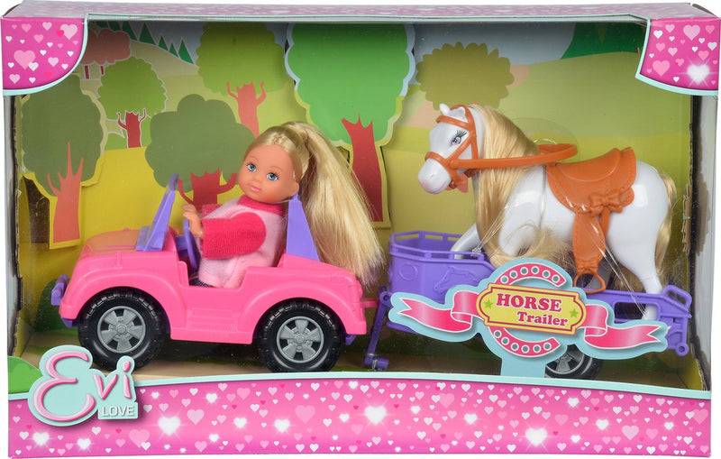 Load image into Gallery viewer, Simba evi love horse trailer

