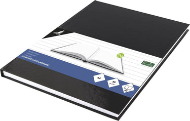 Kangaro schrift - a4 - lijn - 160 pagina's - 80 grams - harde kaft - zwart