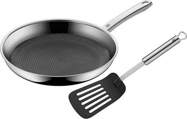 Wmf profi resist - koekenpan - ø 28 cm - rvs - inclusief profi plus spatel - geschikt voor inductie