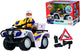 Simba - brandweerman sam - politie quad inclusief figuur - speelgoedvoertuig - vanaf 3 jaar