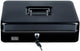 Black+decker black decker geldkistje kluisje - 2 sleutels - zwart - staal - muntbakje - 30 x 24 x 9 cm