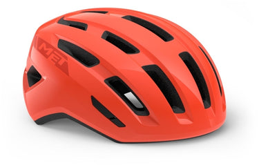 Met miles mips fietshelm mannen vrouwen – fietshelm stadsfiets volwassenen – e-bike – trekking – maat m l (58-61cm) – coral glossy (rood)