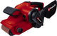 Einhell elektrische bandschuurmachine tc-bs 8038 - 800 w - 380 t min - schuuroppervlak: 142x76 mm - bandgrootte: 533x76 mm - incl. stofzak en 1x schuurband (k80)