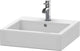 Duravit vero wastafel - met kraangat - met overloop - 50x47cm - wit