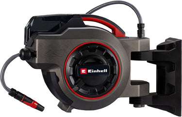 Einhell accu slanghaspel ge-hr 18 30-1 li solo - power x-change - 18 v li-ion - 30 meter + 1,5 meter - automatisch slang oprollen - 180° draaibaar - excl. accu en lader