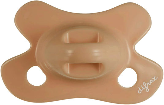 Difrax uni fopspeen - rond - -2 +2 mnd - caramel