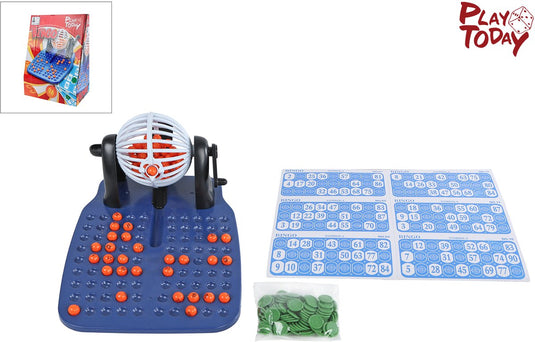 Play today van manen bingomolen speelgoed 90 nummers en speelkaarten.