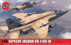 Airfix modelbouwpakket auto - 11010 sepecat jaguar - gr.1 gr.1a - straaljager plastic - 1:48 - modelbouw