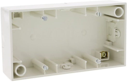 Berker s1 opbouwraam 2-voudig polar wit
