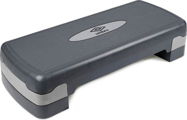 Umbro stepper fitness verstelbaar 10‑15 cm – fitness step met antislip oppervlak – aerobic step voor thuis – voor revalidatie en kracht – 68,3 x 29 x 10,4 cm
