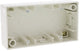 Berker s1 opbouwraam 2-voudig polar wit