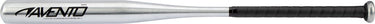 Avento honkbalknuppel - aluminium - 65 cm - zilver zwart