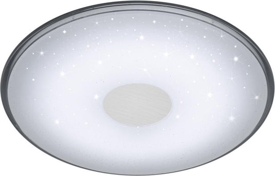 Trio shogun - plafondlamp - wit - incl. 1x smd 21,5 w - dimbaar met schakelaar - niet extern dimmerbaar - sterlichteffect