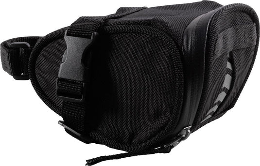 Willex - zadeltas 1200 s - zwart - 0,8 liter -reflectie