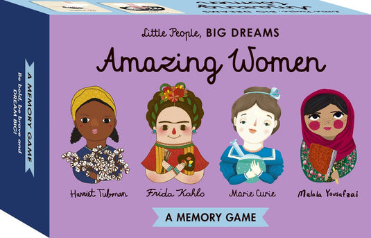 Little people, big dreams- little people, big dreams amazing women memory game