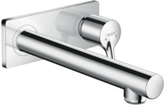 Hansgrohe talis s - wastafelmengkraan - ééngreeps bediening - met afvoerplug - 225mm maat - chroom