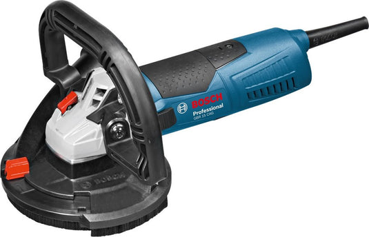 Bosch betonschuurmachine gbr 15 cag (spanmoer, 3 x borstelkrans, diamantkomschijf)