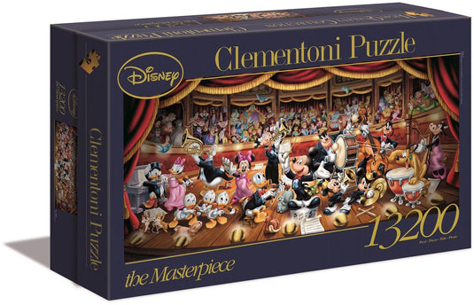 Clementoni - puzzel - 13200 stukjes - disney orchestra - puzzel voor volwassenen