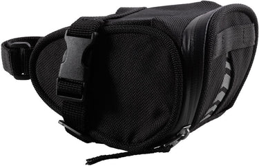 Willex - zadeltas 1200 s - zwart - 0,8 liter -reflectie