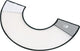 Flamingo - honden beschermkraag capo - transparant - l - 31 x 15 x 0.1 cm