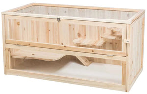 Trixie - knaagdierenkooi hout - dierenverblijf - 100x50x50 cm