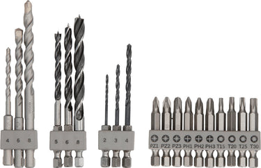 Bosch uneo gemengde set - 19 delig