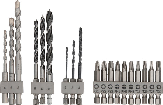 Bosch uneo gemengde set - 19 delig