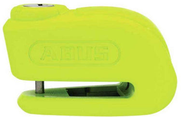 Abus motorslot - scooterslot schijfremslot met alarm - 365 trigger alarm 2.0 - security level 8 - geel - geschikt voor motoren - scooters