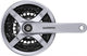 Shimano 6 7 8-speed tourney fc-ty501 crankstel met 170 mm crank 48 x 38 x 28t met kettingkast - zilver