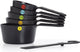 Oxo good grips - keukenhulpen - maatlepels 6-dlg zwart