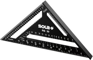 Sola rs30 metrische winkelhaak 30 cm zwart – 56160201
