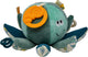 Dolce toys speelgoed ocean activiteitenknuffel - octopus octo
