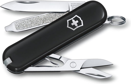 Victorinox classic sd zakmes - dark illusion - 7 functies - rvs