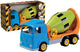 Androni betonmixer vrachtwagen met zachte wielen