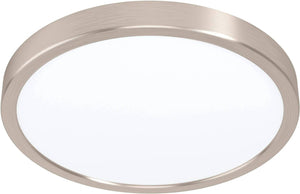 Eglo fueva 5 opbouwlamp - led - ø 28,5 cm - grijs - dimbaar