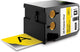 Dymo xtl multifunctionele labels van vinyl | 54 mm x 7 m | zwart op geel