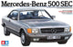 Tamiya mercedes-benz 500sec - luxe coupé 1:24 modelbouwkit - 24029