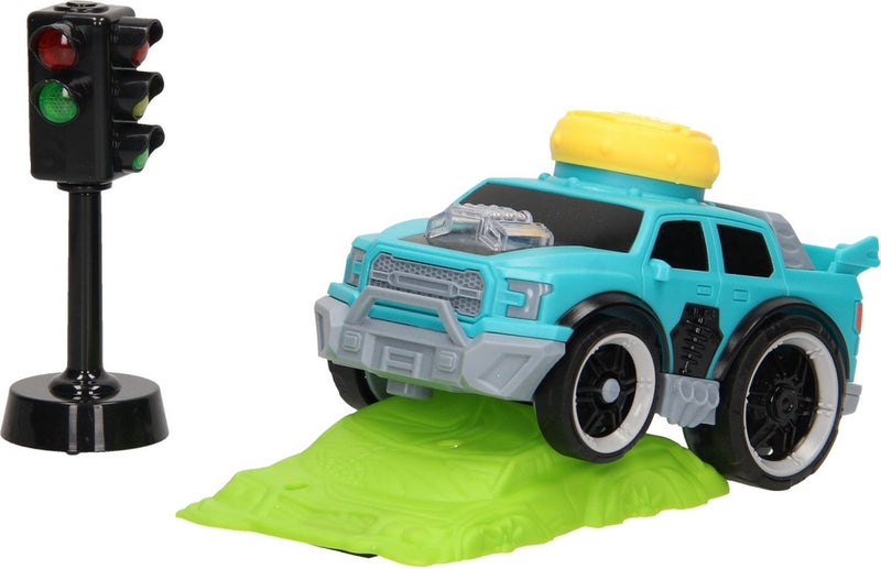 Load image into Gallery viewer, Lobbes speelgoed bv crash stunt auto set
