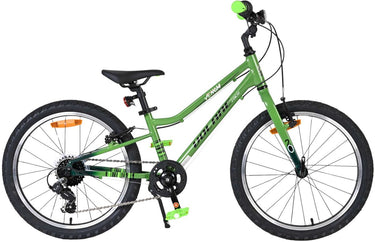 Volare venom kinderfiets - jongens - 20 inch - groen - 6 speed - twee handremmen