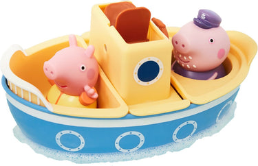 Tomy peppa pig - opa pig spetter schenk boot - badspeelgoed