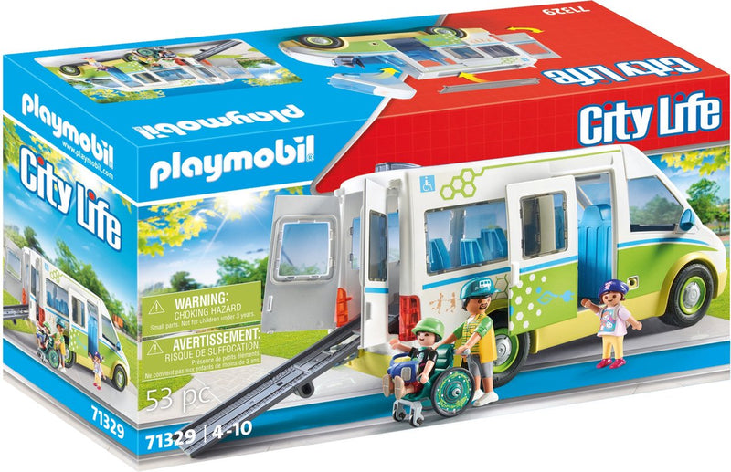 Load image into Gallery viewer, Playmobil city life schoolbus - 71329
