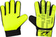 Avento keepershandschoenen - junior - geel zwart - maat m - pu grip