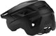 Met shelter fietshelm – fietshelm mannen vrouwen – mtb helm volwassenen – mountainbike – maat l (58-61 cm) – black (zwart)