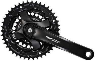Shimano crankstel 6 7 8 speed tourney fc-ty501 met 170mm crankarm 48 x 38 x 28t - zwart