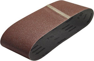 Wolfcraft - schuurbanden korrel 40 80 120 - 9 stuks - bandschuurmachine schuurpapier - schuurband 100 x 560 mm - 1933100