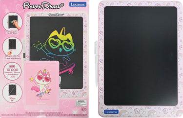 Lexibook 14’’ meerkleurige leer- en teken-e-ink-tablet met sjablonen accessory-drawing pen