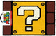 Nintendo super mario question mark block - deurmat