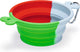Beeztees rua - reisbak hond - silicone - groen - 750 ml